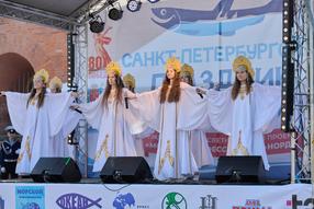 Праздник корюшки в Петропавловской крепости